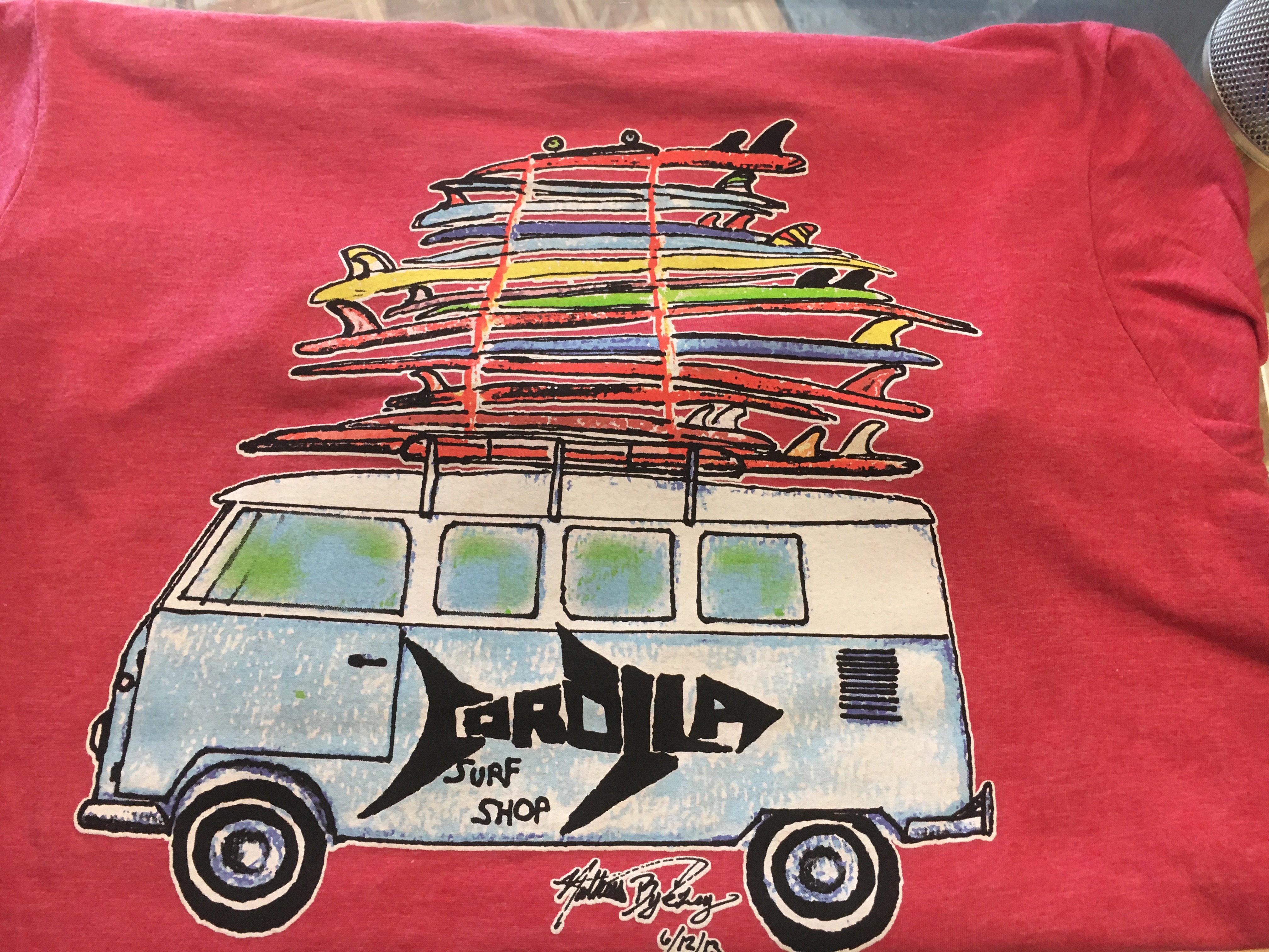 CSS VW Bus Heather Red 010001