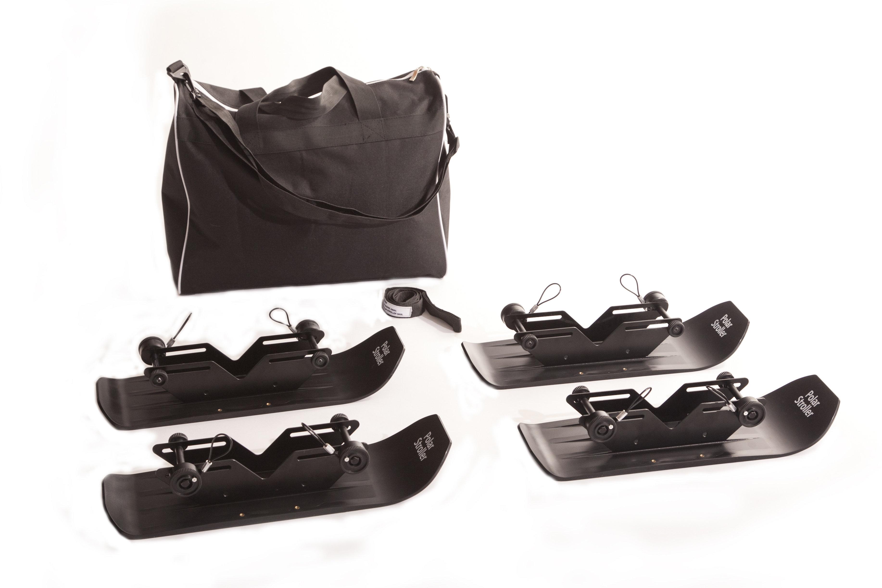 4X4 Polar Stroller Ski Set