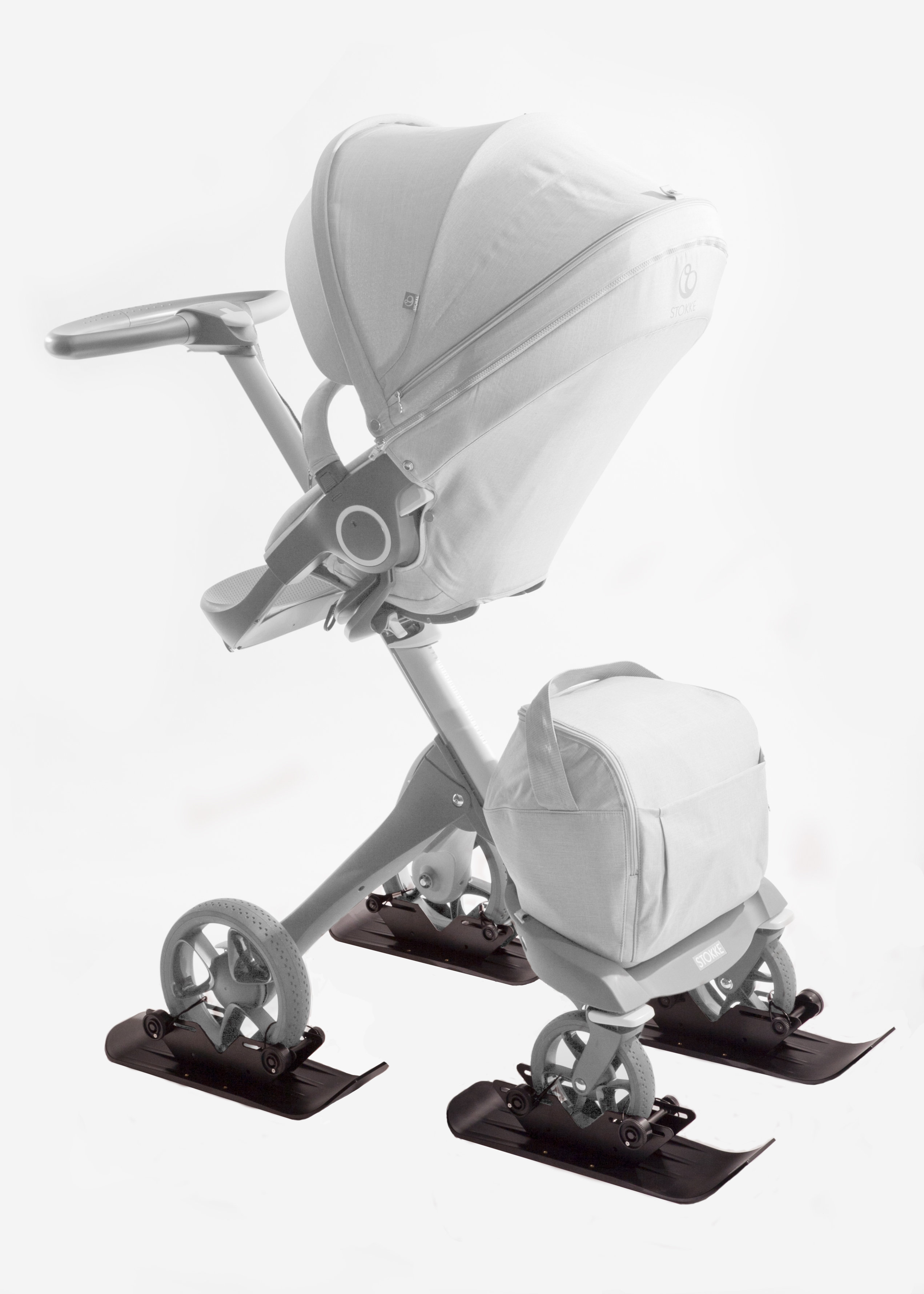 4X4 Polar Stroller Ski Set 00011