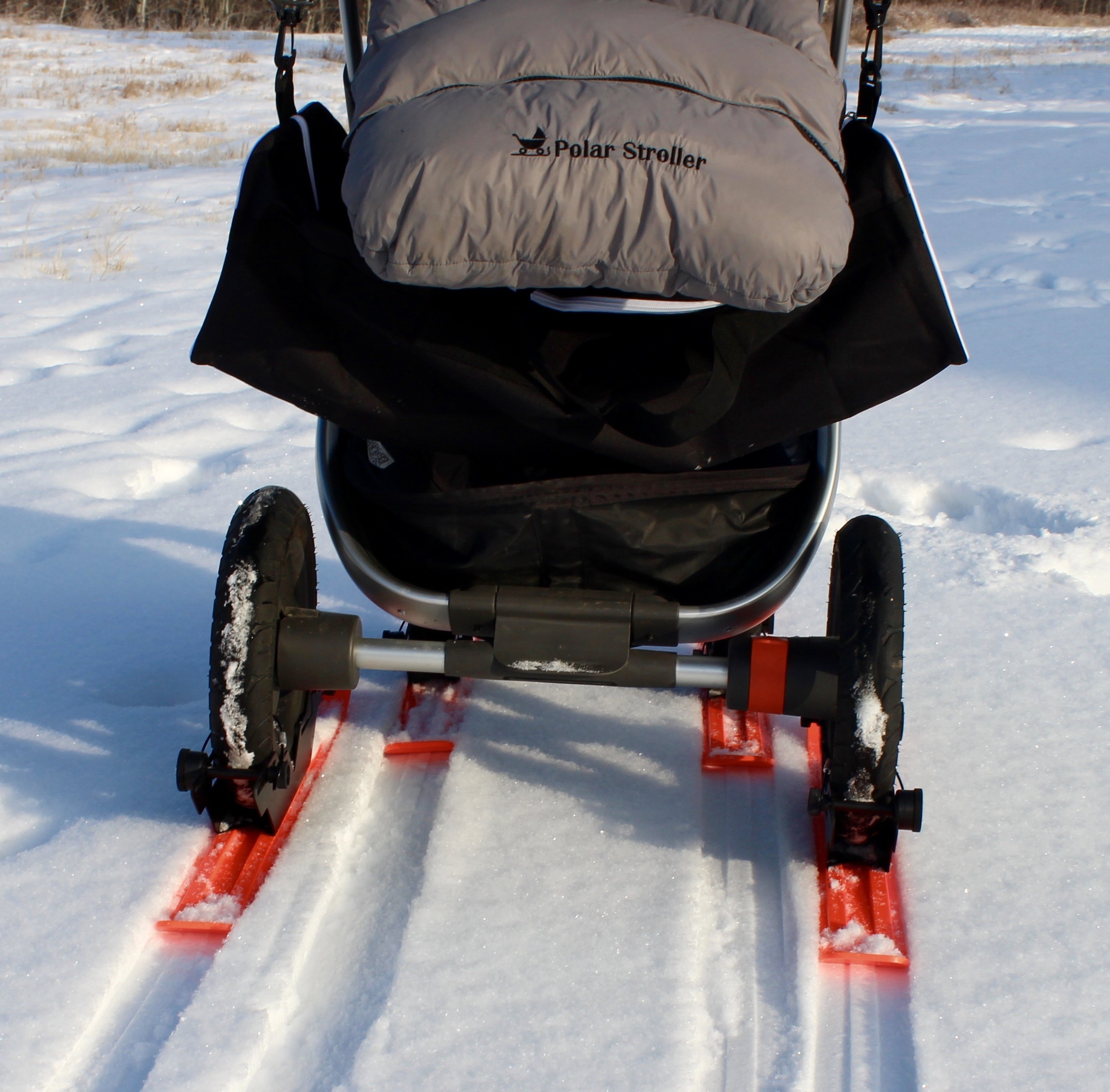 RX4 - 4 Wheel Polar Stroller Ski Set