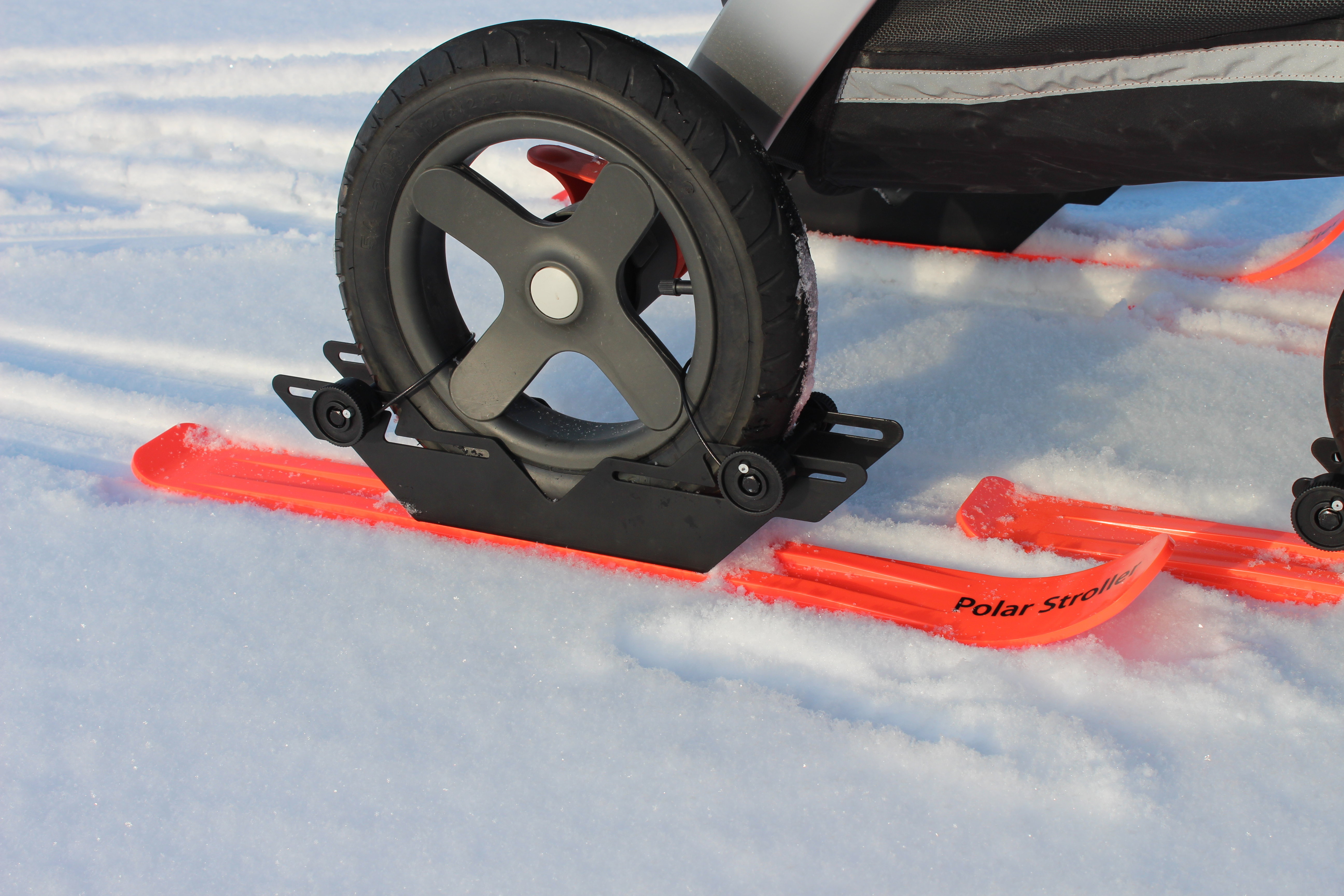 RX4 - 4 Wheel Polar Stroller Ski Set