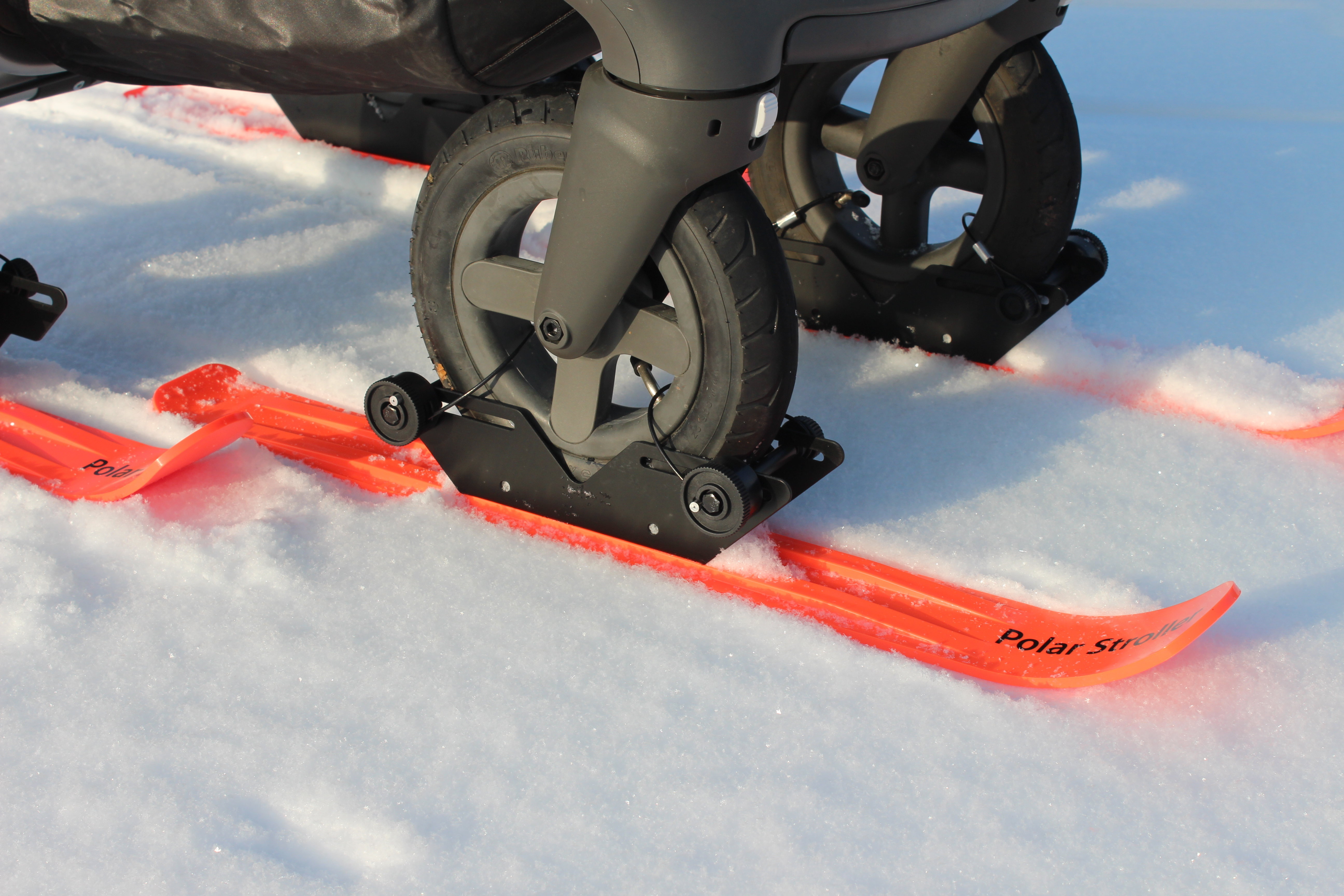 RX4 - 4 Wheel Polar Stroller Ski Set