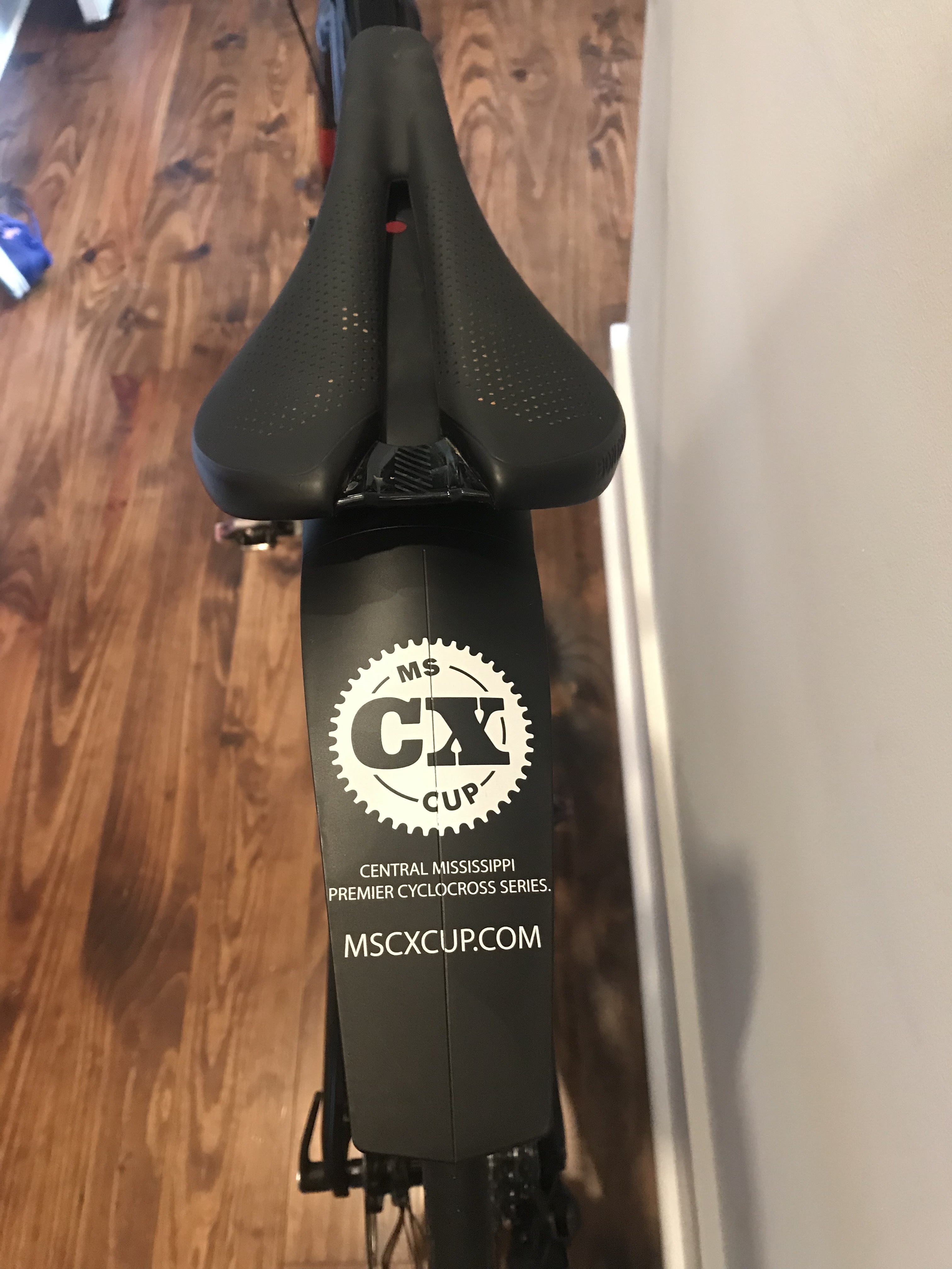 Mississippi Cyclocross Cup Series Fender, "Ass Saver".