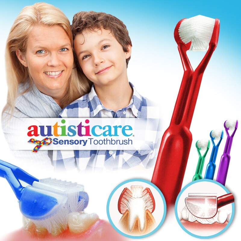 Autism & Special Needs – Buy DenTrust – DenTrust Three-Sided Toothbrush