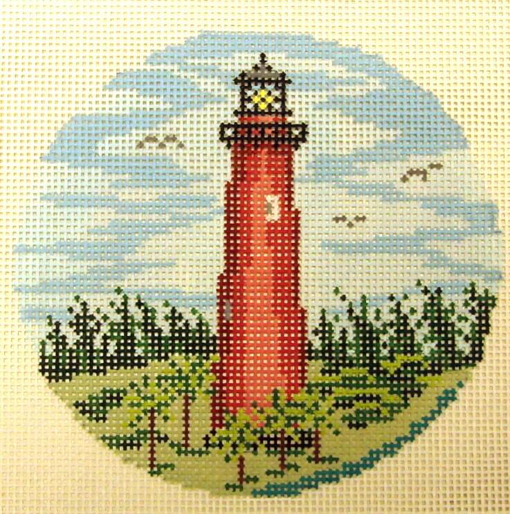 Jupiter Lighthouse (handpainted from Needle Crossing) Jupiter Lighthouse (handpainted from Needle Crossing)