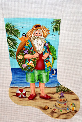 Tropical Stocking (Gayla Elliott Designs) *GE628