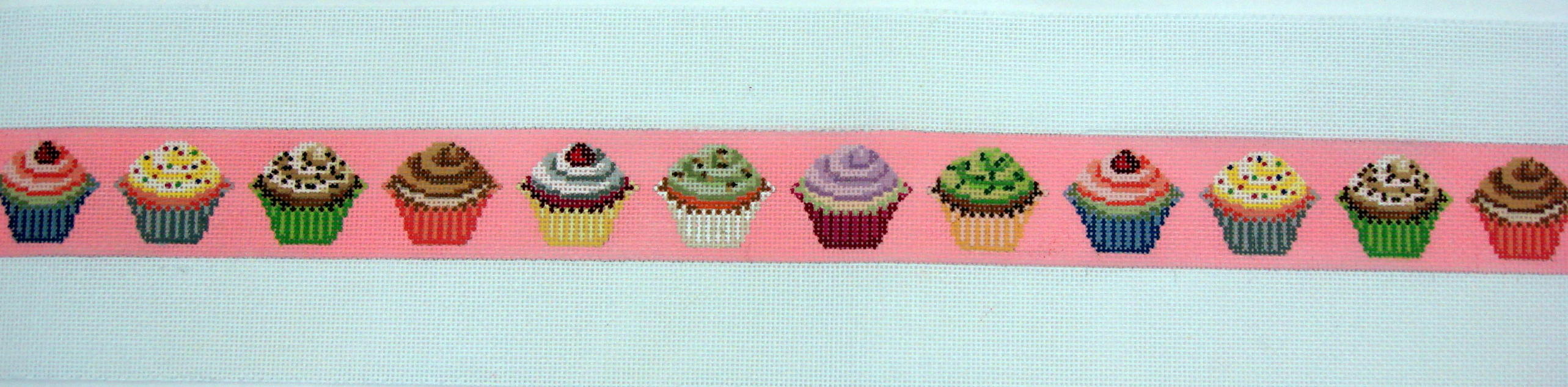 Cupcake Belt (Handpainted by Itz A Stitch) 18* 112744