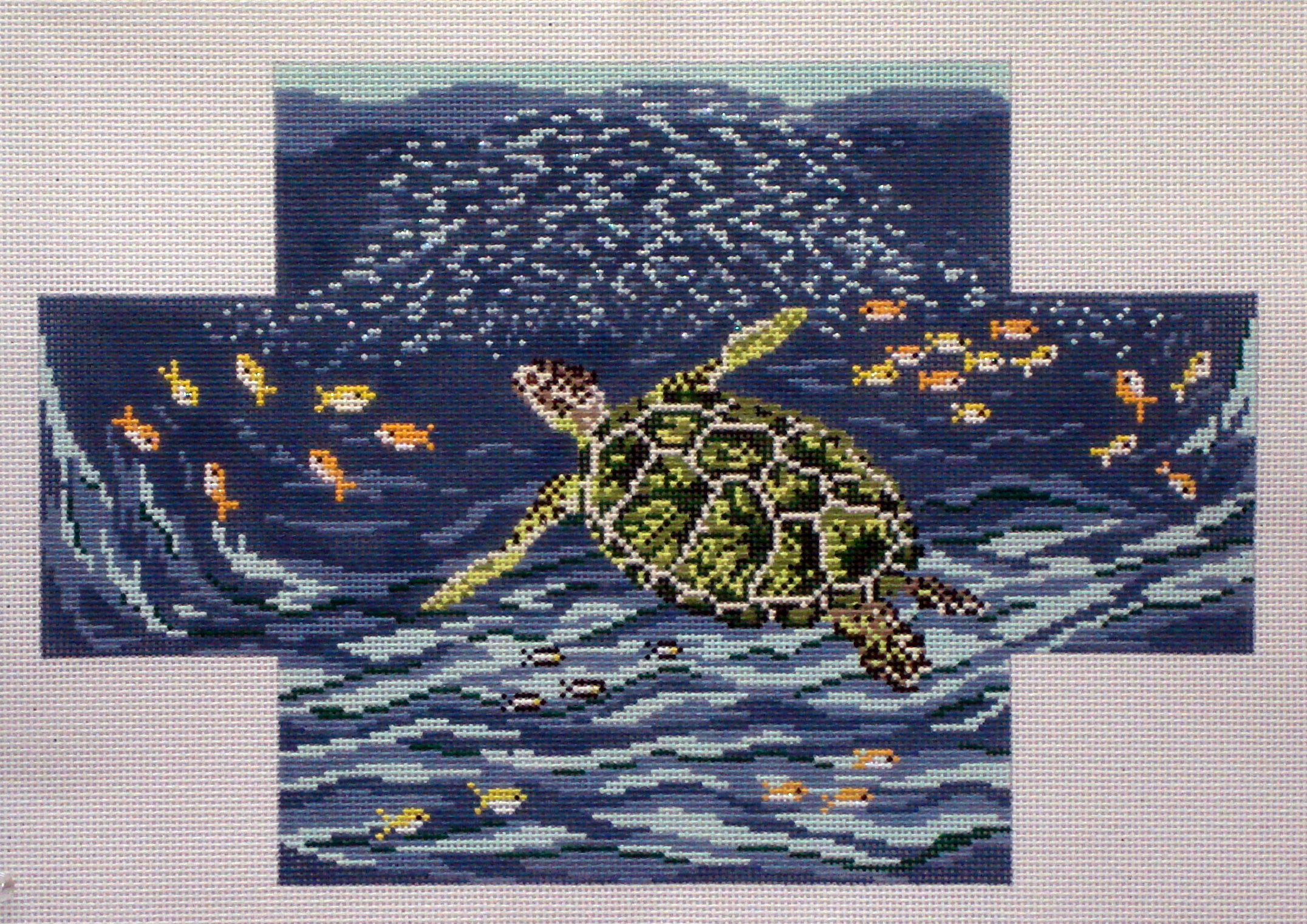 Sea Turtle Brick Cover (Needle Crossing) *2706