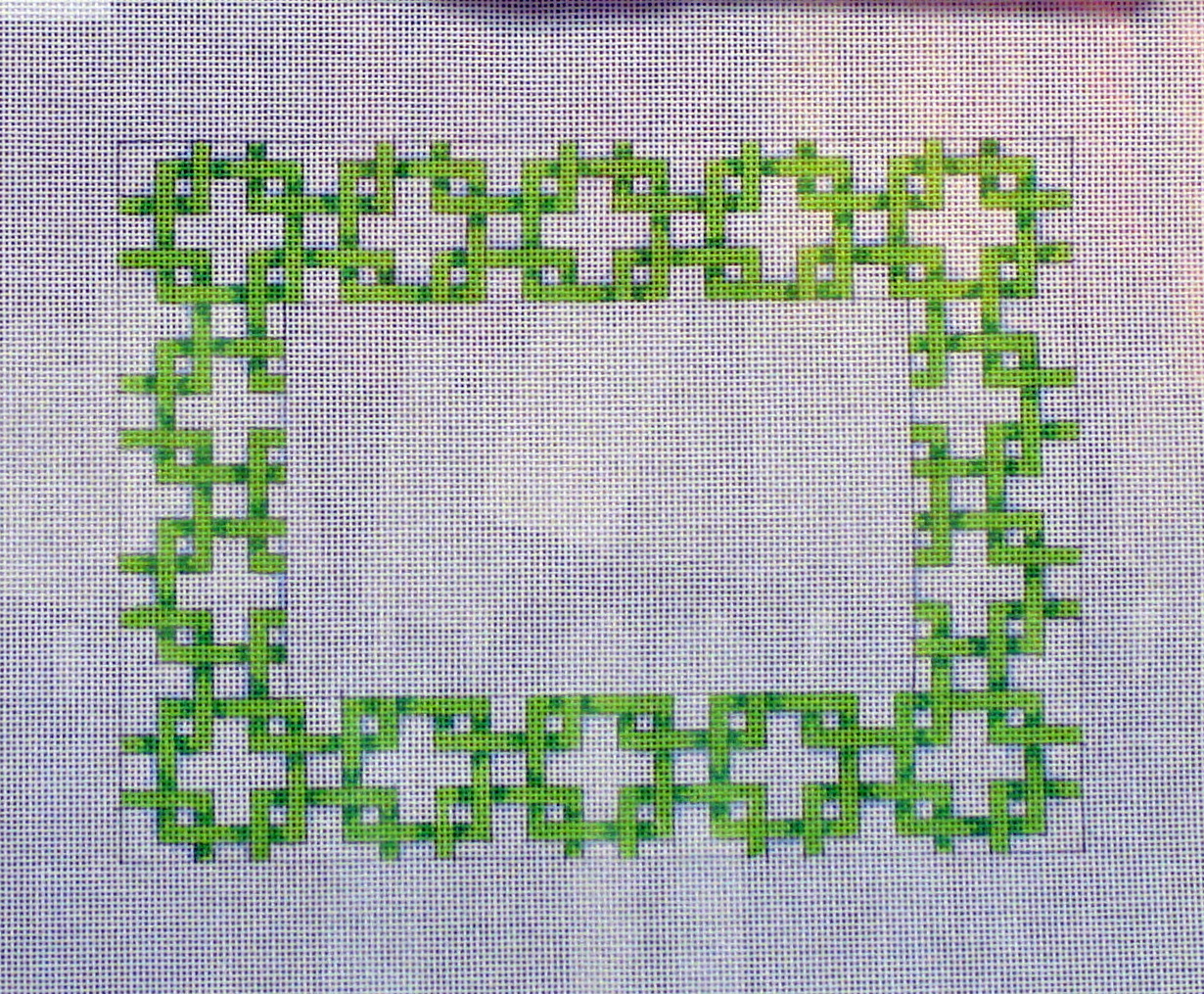 Green Lattice Picture Frame A09-PF672