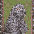 Black Cocker Spaniel (Barbara Russell) *BR328