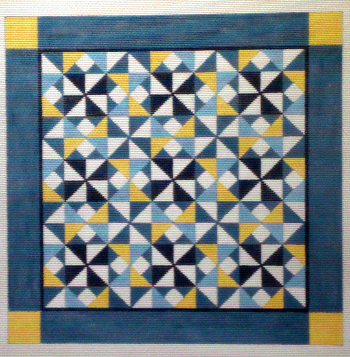 Diamond Pinwheel Quilt (Susan Roberts) /1446