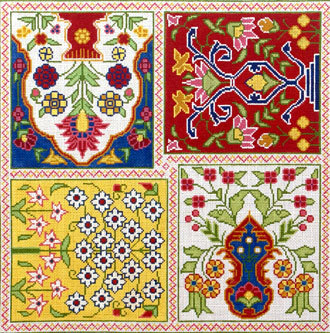 Persian Garden (Handpainted from Canvasworks/Traditions) Persian Garden (Handpainted from Canvasworks/Traditions)