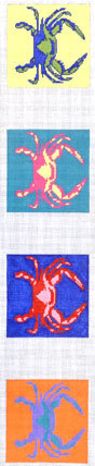 Crab 1 Coasters (Handpainted by The Point of It All Designs) 18*CO-54