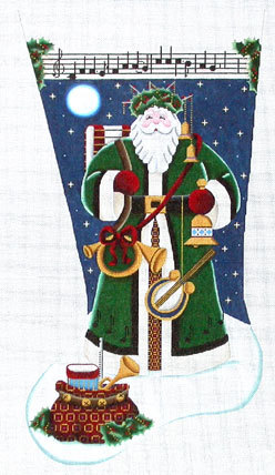 Musical Santa Stocking A93-3431