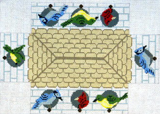 Birdhouse Brick Cover (Handpainted by J. Child Designs) 18*BRK-210