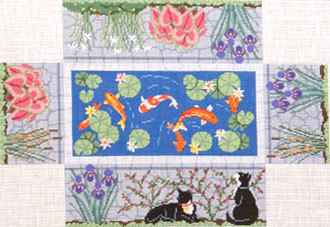 Koi Pond Brick Cover (Susan Roberts) *0373