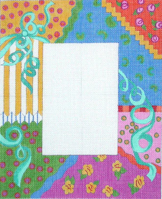 Ribbon Collage Picture Frame A42-F27A