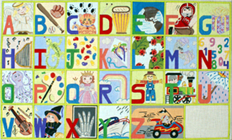 Upper Case Alphabet (Alice Peterson) *3042