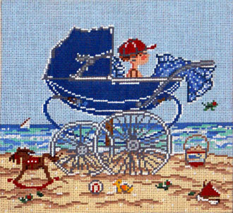 Baby Carriage/Boy (Cooper Oaks) *SWB1035
