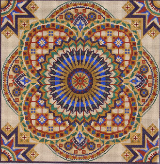 Tile Pattern (handpainted by Treglown Designs) 18*G-702