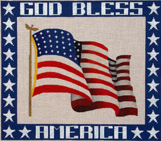 God Bless America (JP Needlepoint Designs) *F061