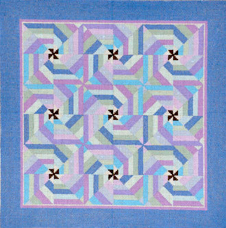 Pinwheel Spider Web (Susan Roberts) *1618