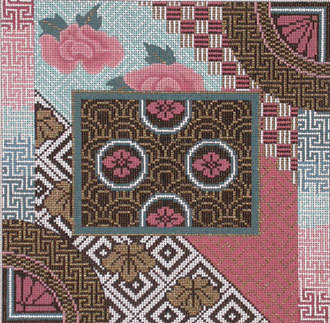 A Japanese Quilt (Hand Painted by Mindy) A Japanese Quilt (Hand Painted by Mindy)