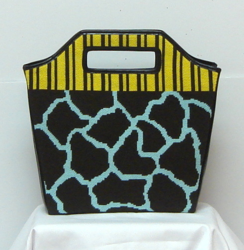 Beach Bucket Bag (handpainted by Hingham Square Designs)