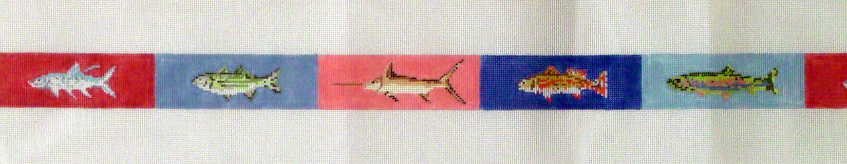 Multi Fish Belt (Handpainted by Voila) 18*BSK724