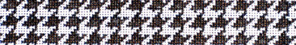 Houndstooth, Black & White Belt A42-006