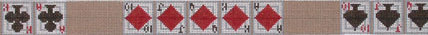 Card Sets Belt (Handpainted by CBK Needlepoint Collection) 18*204A