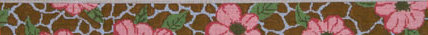 Giraffe / Poppy Belt B14-BSK116B
