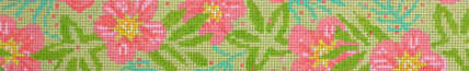 Hibiscus Pastel Belt (Handpainted by Voila) 18*BSK644P