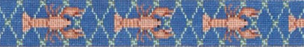 Lobsters in Net Belt (Handpainted by Susan Roberts Designs) 18*3507