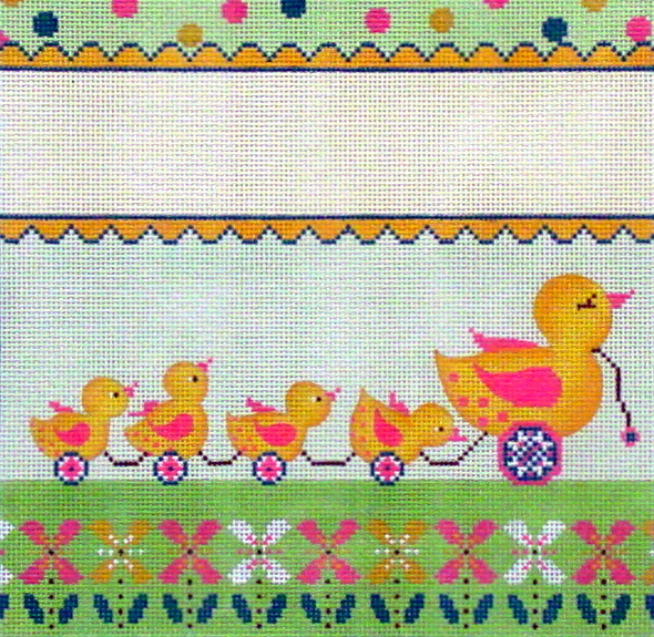 Duckies Birth Announcement (Handpainted by Alice Peterson Company) 18*3578