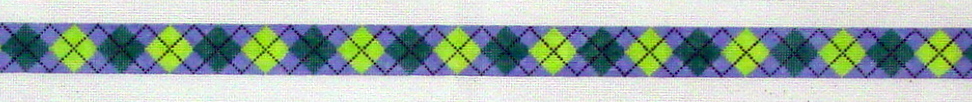 Argyle - Periwinkle Background Belt A42-221H