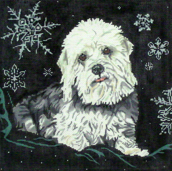 My Maggie, Dandie III (Handpainted by Barbara Russell Designs) 18*BR313