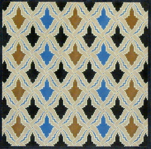 Moroccan Tulips (Handpainted by Red Thread Designs) 18*182A