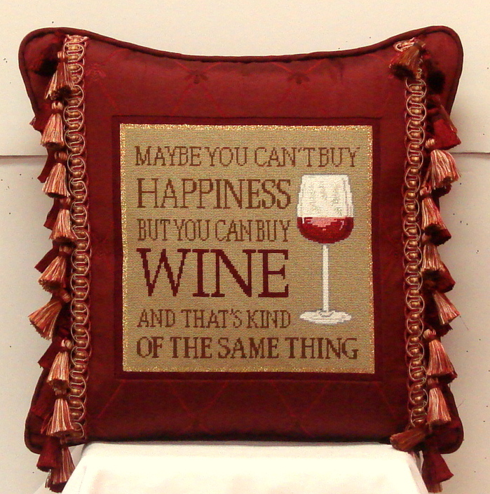 Buy Wine…. (Handpainted by Sandra Gilmore Designs)