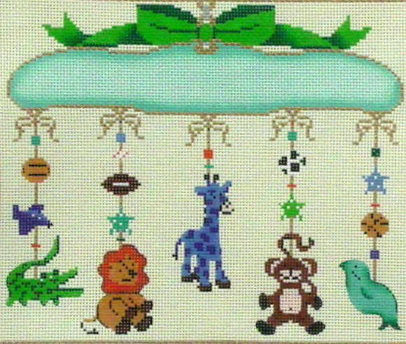 Boys Hanger Mobile (Handpainted by Alice Peterson Company) 18*3554