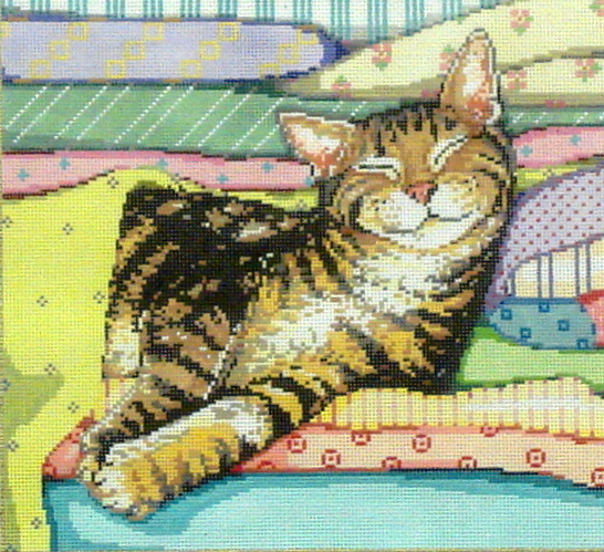Catnap (Handpainted by Sandra Gilmore Designs) 18*16-170