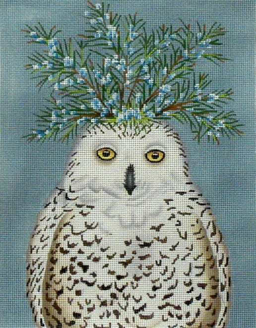 Snowy Owl (Handpainted from Melissa Shirley) 18*VS-114