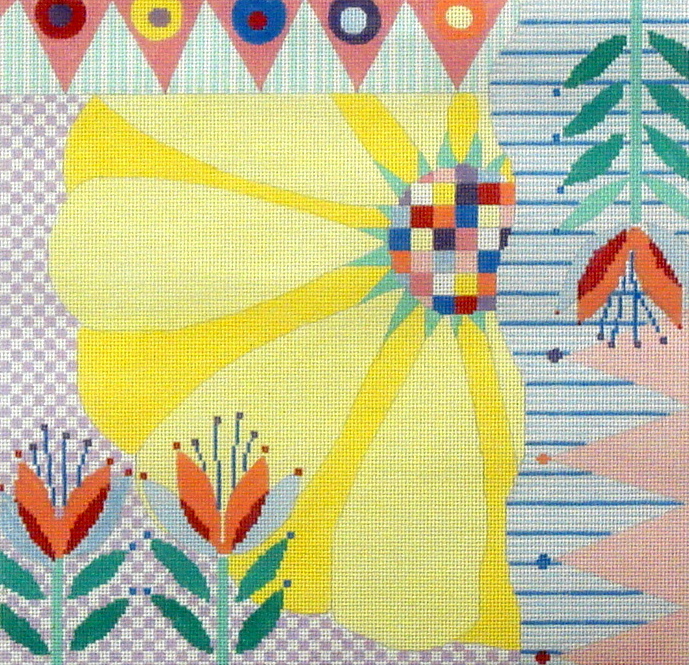 Yellow Floral (Handpainted by Penny MacLeod Designs) 18*35