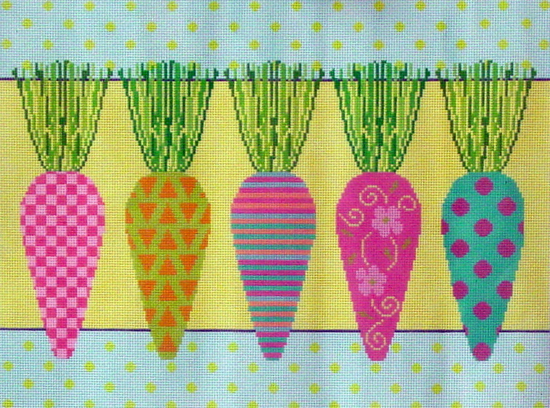 Whimsical carrots (Needledeeva) *613-13