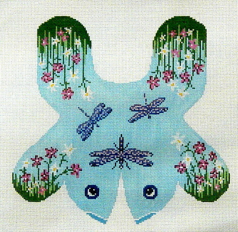Dragonfly (Handpainted by Needle Crossings) 18*7099