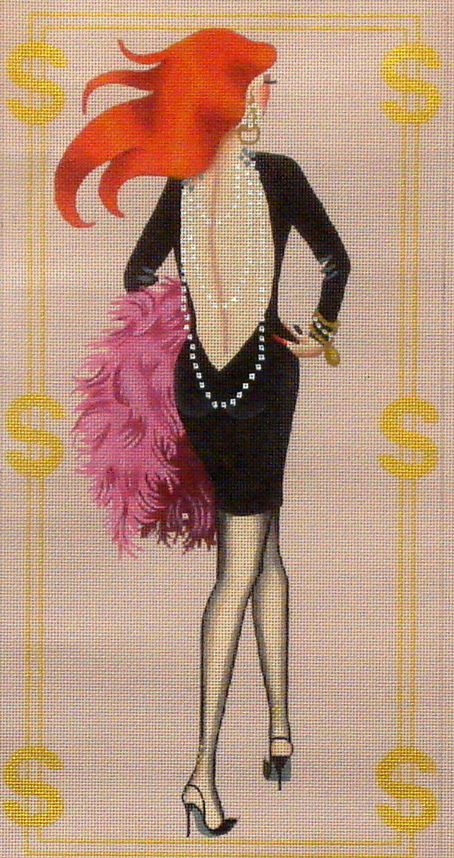 Las Vegas (Handpainted by Leigh Designs) includes 9 page stitch guide 18*5053