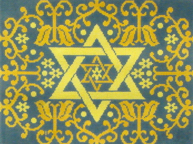 Star/Flower Tallis Blue (Fleur de Paris) JT09/G
