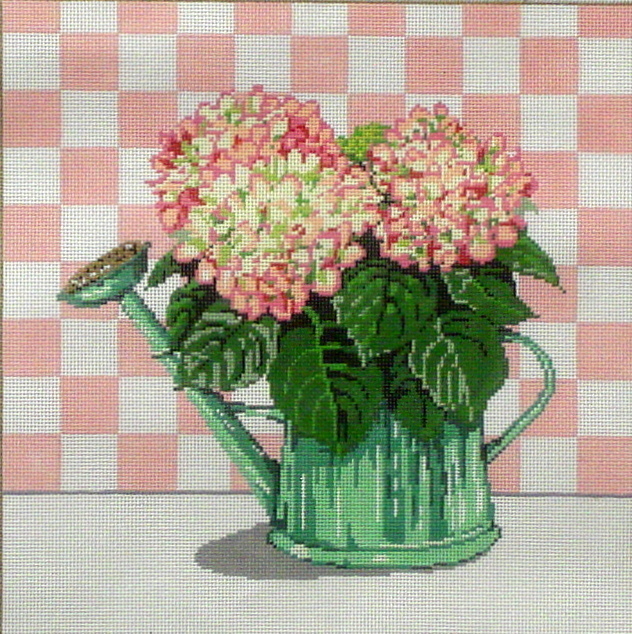 Hydrangea (Handpainted by Sandra Gilmore Designs) 18*18-605