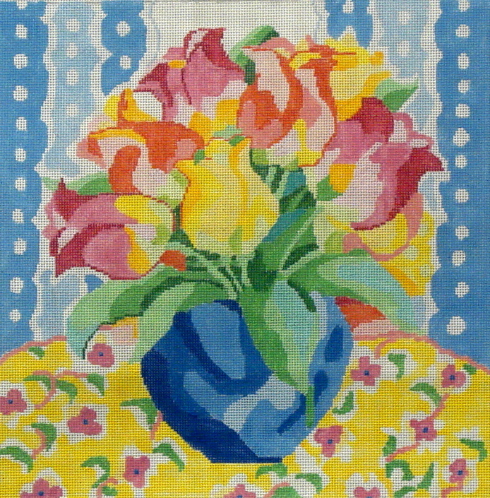 Matisse's Table X (handpainted by Jean Smith) 18*123-J