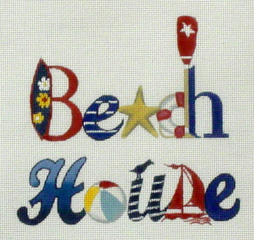 Beach House (handpainted by Melissa Shirley) Beach House (handpainted by Melissa Shirley)
